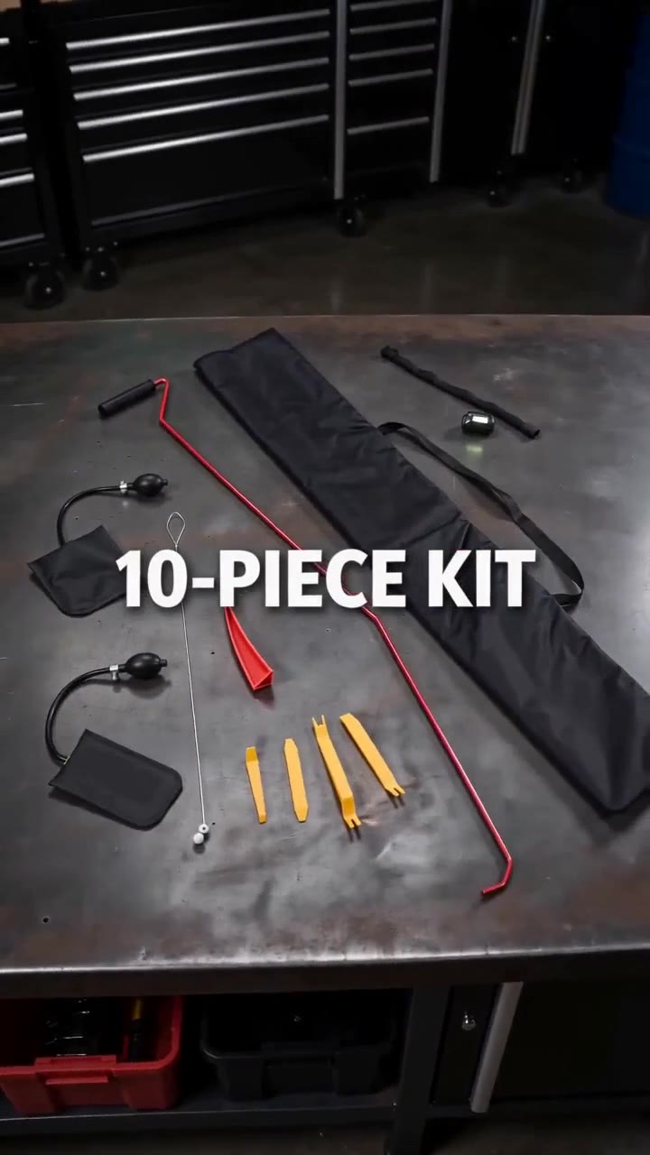 Professional Car Lockout Tool Kit video preview